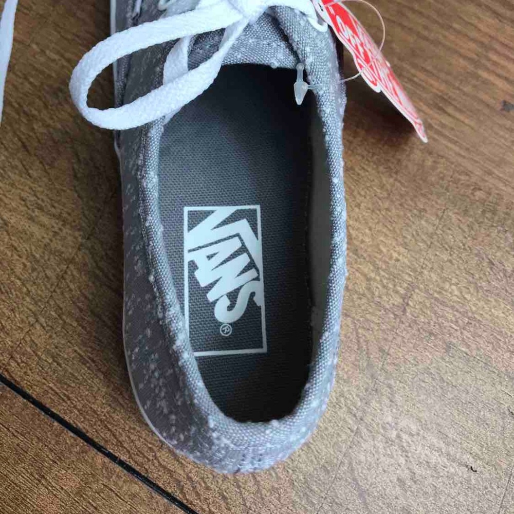VANS 🔥SALE!🔥 Authentic Shoes Low Pro Marled Grey Sneakers Women’s Size 5 NEW - Picture 8 of 8